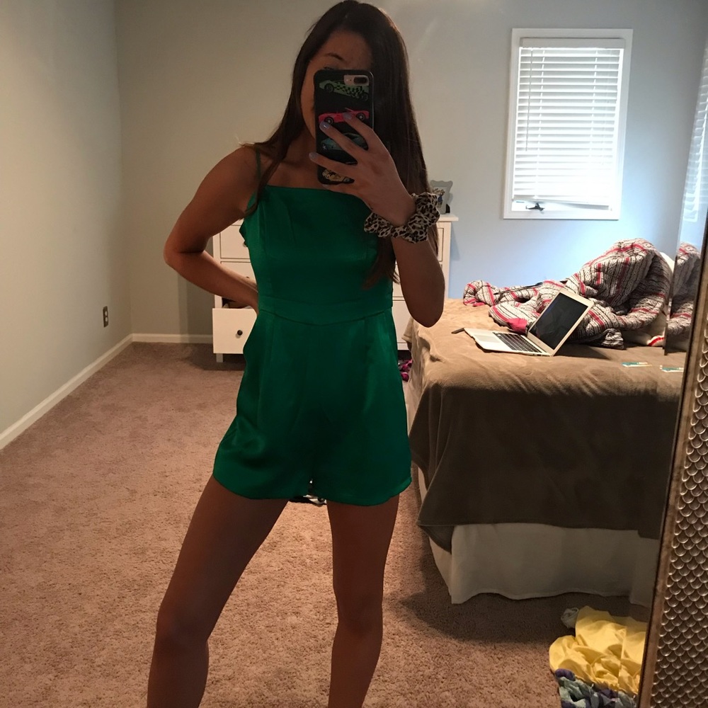 Green romper